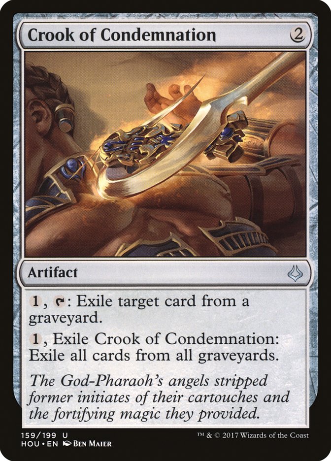 Crook of Condemnation [Hour of Devastation] | Card Merchant Takapuna