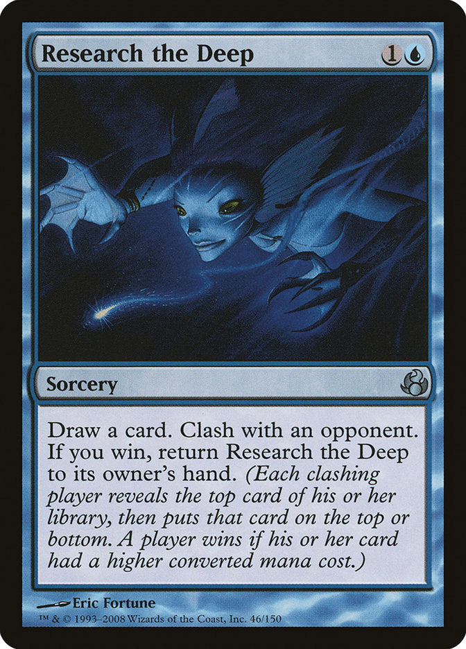 Research the Deep [Morningtide] | Card Merchant Takapuna