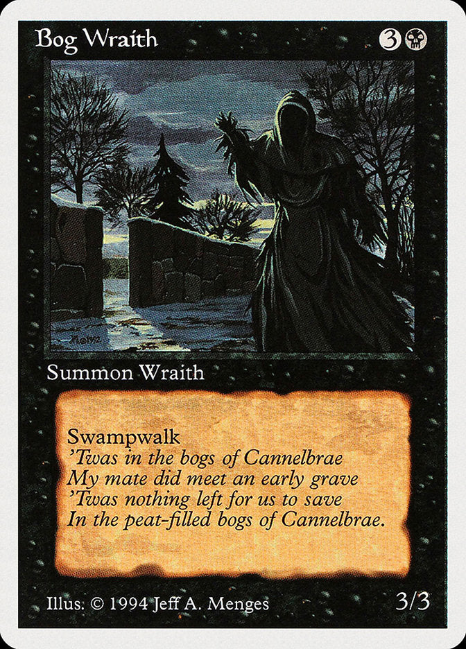 Bog Wraith [Summer Magic / Edgar] | Card Merchant Takapuna