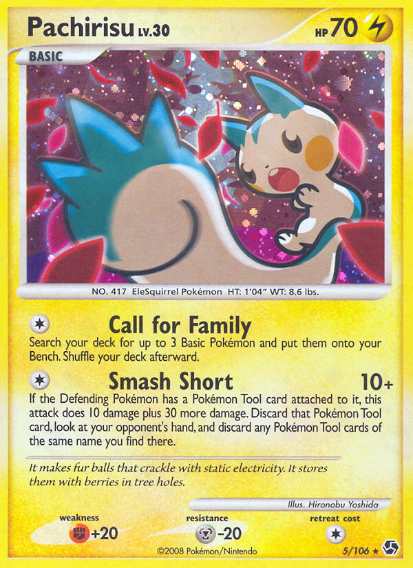 Pachirisu (5/106) [Diamond & Pearl: Great Encounters] | Card Merchant Takapuna