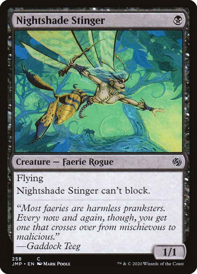 Nightshade Stinger [Jumpstart] | Card Merchant Takapuna