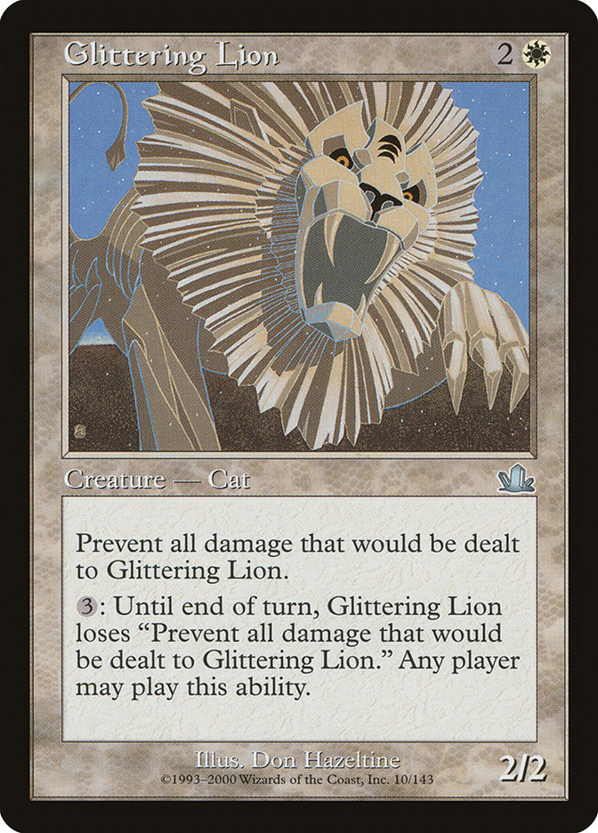 Glittering Lion [Prophecy] | Card Merchant Takapuna