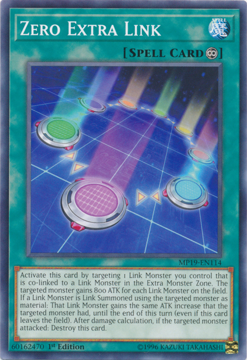 Zero Extra Link [MP19-EN114] Common | Card Merchant Takapuna