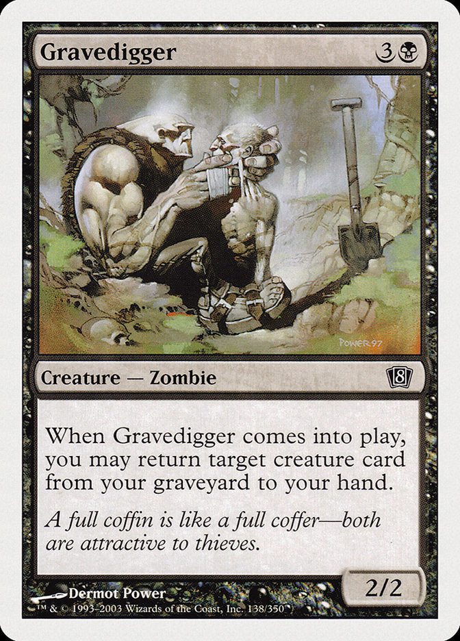 Gravedigger [Eighth Edition] | Card Merchant Takapuna