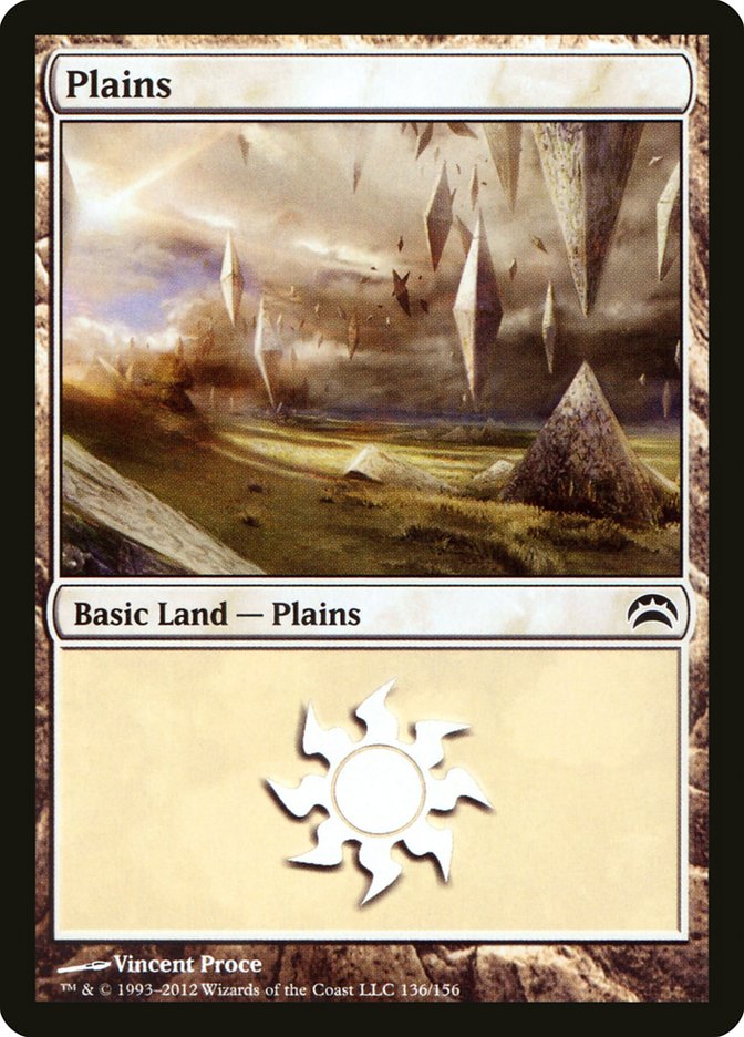 Plains (136) [Planechase 2012] | Card Merchant Takapuna