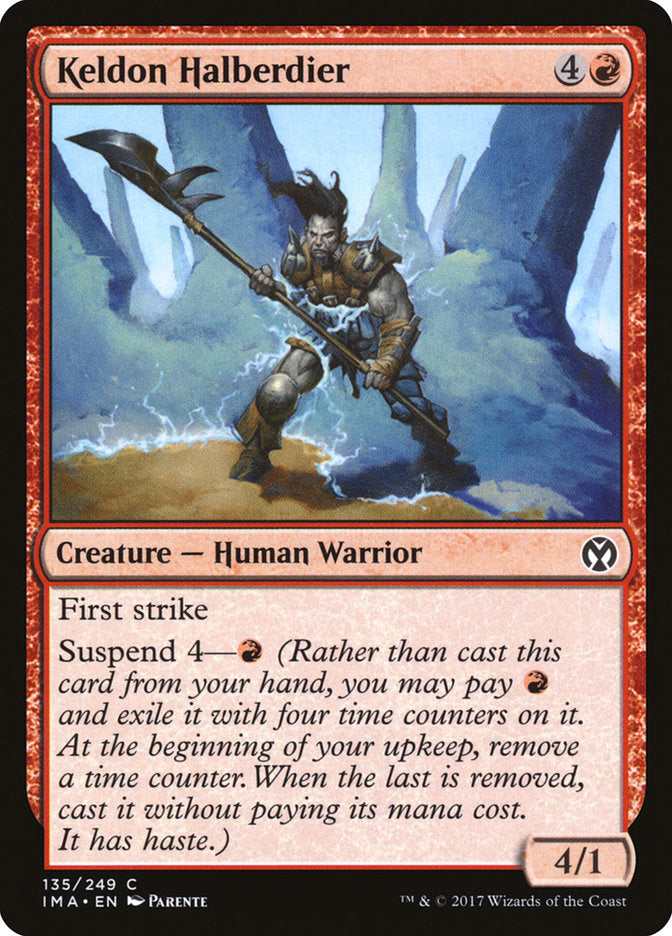 Keldon Halberdier [Iconic Masters] | Card Merchant Takapuna