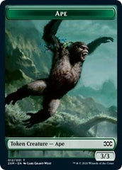 Ape // Elemental Double-Sided Token [Double Masters Tokens] | Card Merchant Takapuna