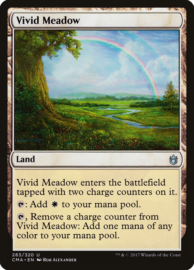 Vivid Meadow [Commander Anthology] | Card Merchant Takapuna