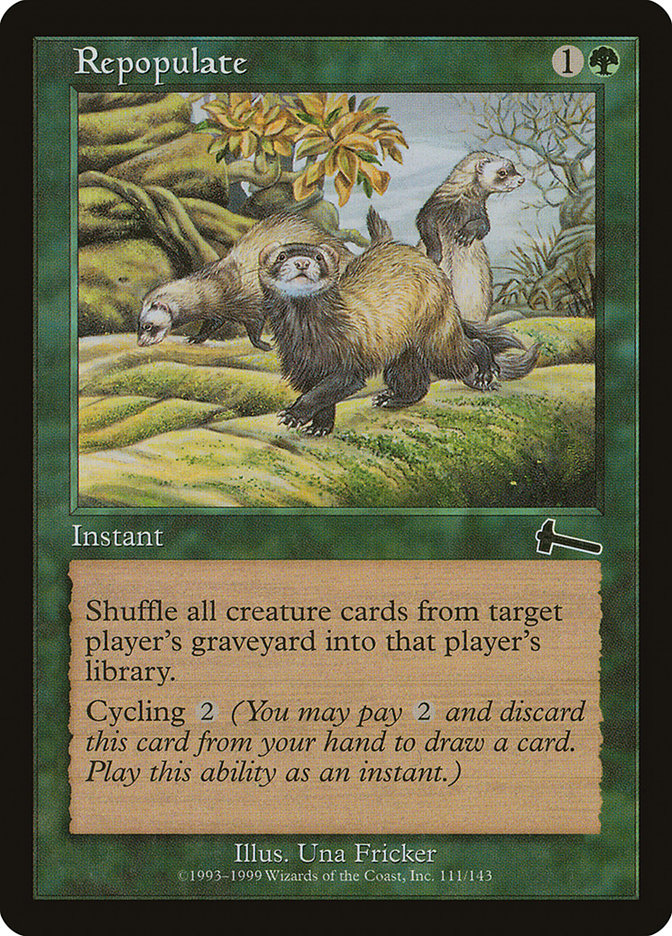 Repopulate [Urza's Legacy] | Card Merchant Takapuna