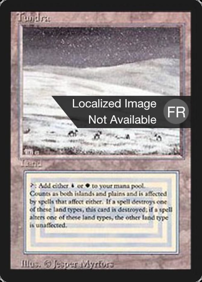 Tundra [Foreign Black Border] | Card Merchant Takapuna