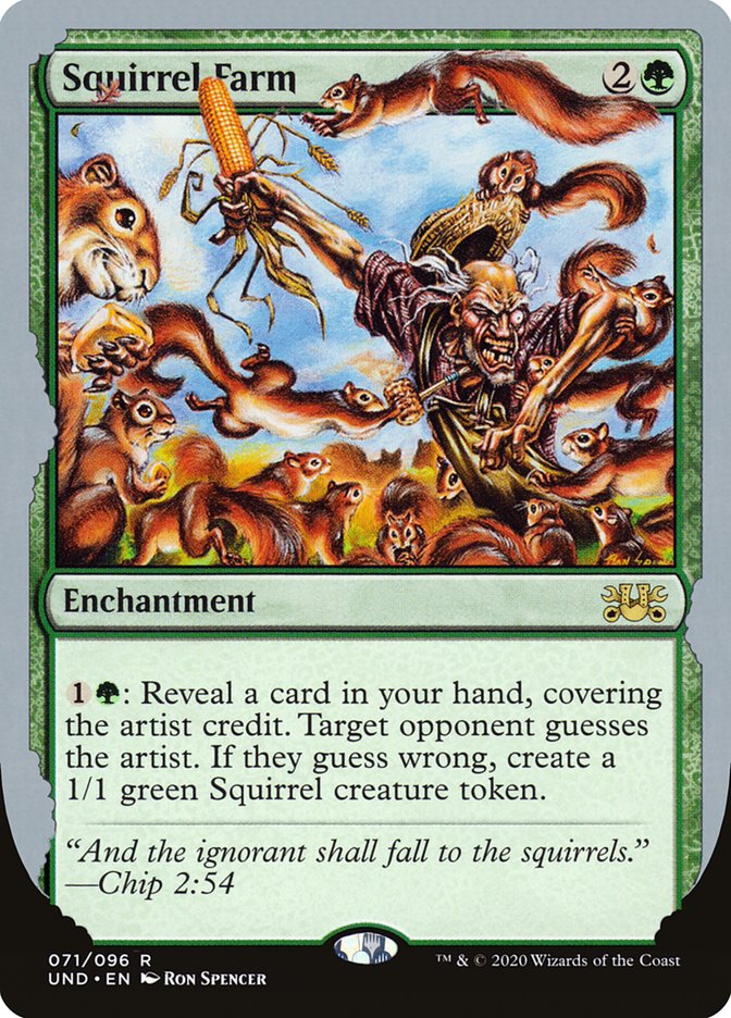 Squirrel Farm [Unsanctioned] | Card Merchant Takapuna