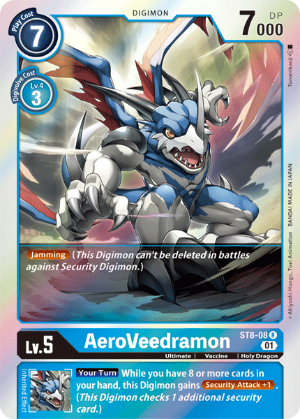 AeroVeedramon [ST8-08] [Starter Deck: Ulforce Veedramon] | Card Merchant Takapuna