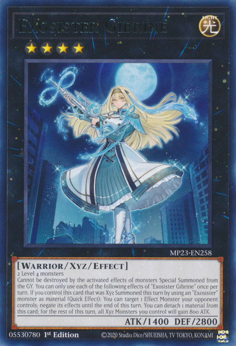 Exosister Gibrine [MP23-EN258] Rare | Card Merchant Takapuna