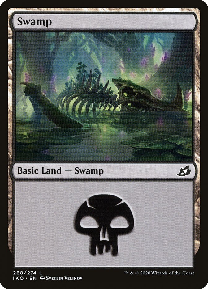 Swamp (268) [Ikoria: Lair of Behemoths] | Card Merchant Takapuna