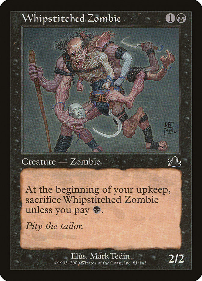 Whipstitched Zombie [Prophecy] | Card Merchant Takapuna