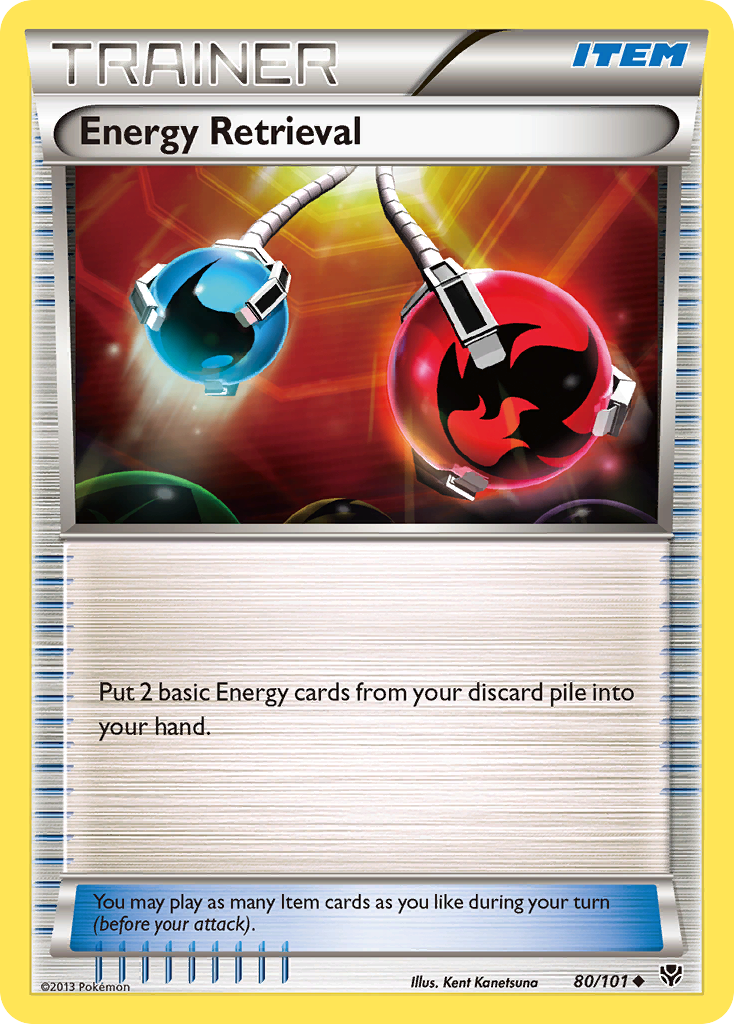 Energy Retrieval (80/101) [Black & White: Plasma Blast] | Card Merchant Takapuna