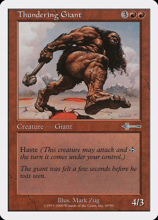 Thundering Giant [Beatdown] | Card Merchant Takapuna