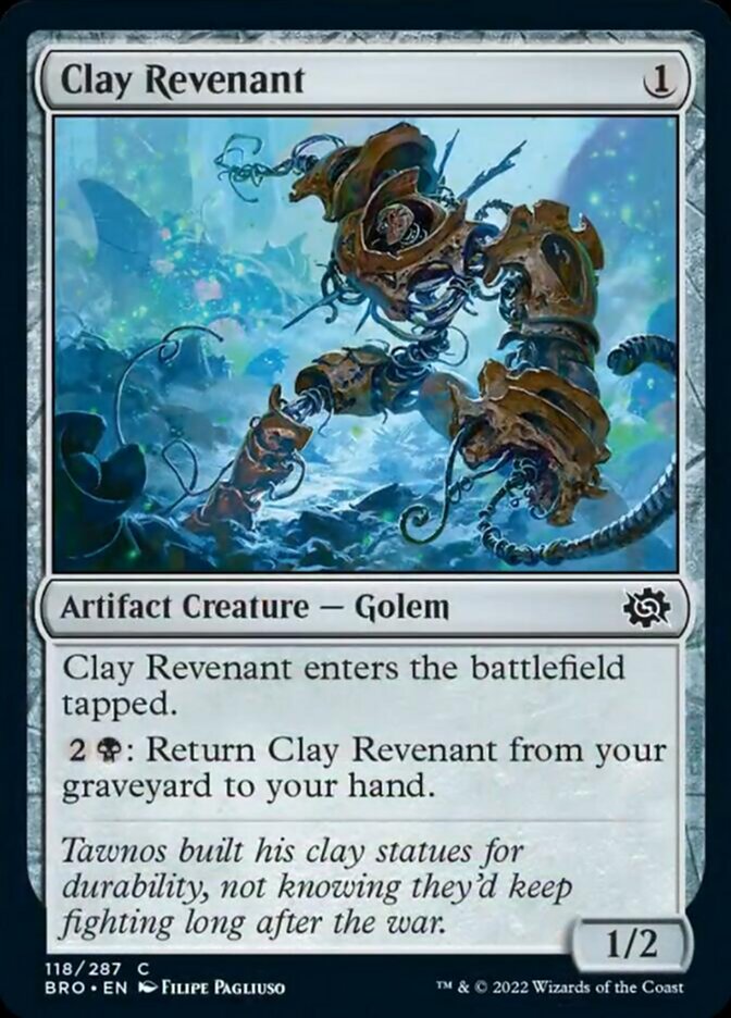 Clay Revenant [The Brothers' War] | Card Merchant Takapuna