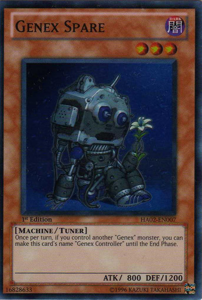 Genex Spare [HA02-EN007] Super Rare | Card Merchant Takapuna