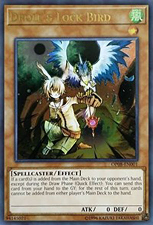 Droll & Lock Bird [OP08-EN001] Ultimate Rare | Card Merchant Takapuna