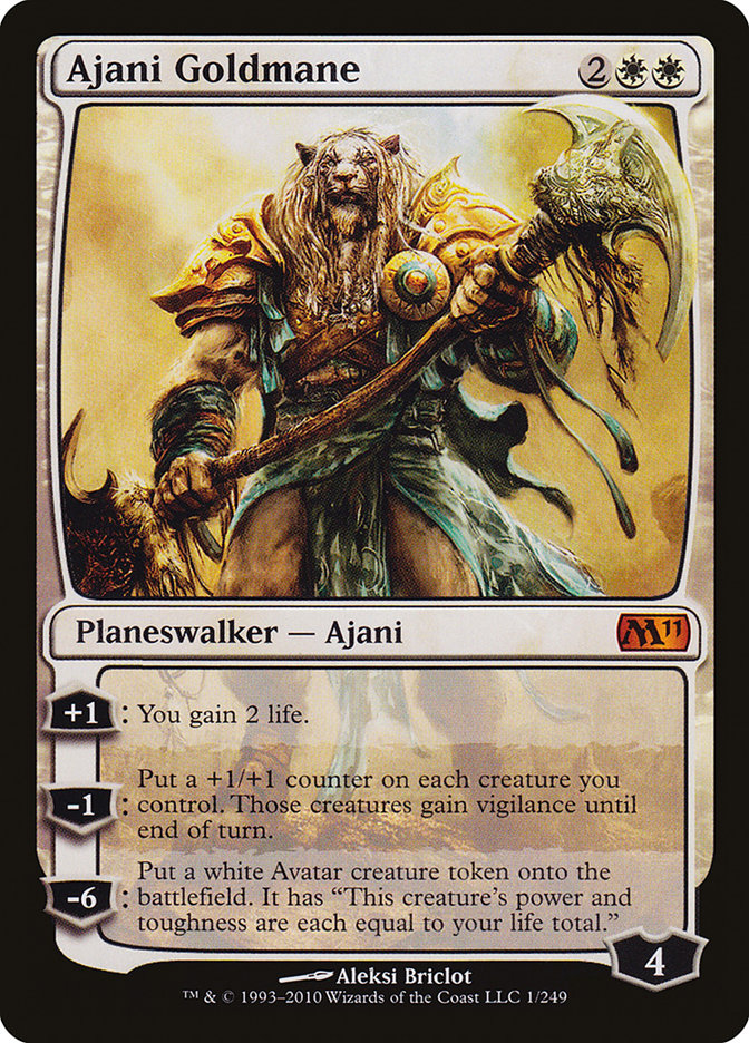 Ajani Goldmane [Magic 2011] | Card Merchant Takapuna