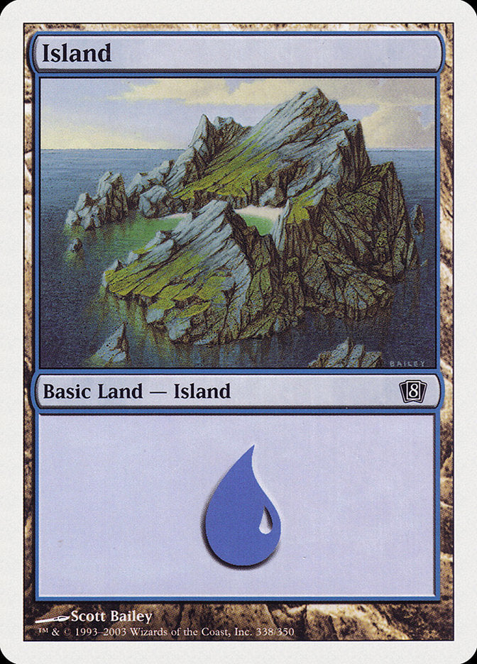 Island (338) [Eighth Edition] | Card Merchant Takapuna