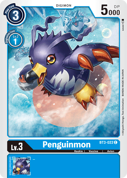 Penguinmon [BT3-022] [Release Special Booster Ver.1.5] | Card Merchant Takapuna