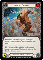 Macho Grande (Red) [EVR027] (Everfest)  1st Edition Rainbow Foil | Card Merchant Takapuna