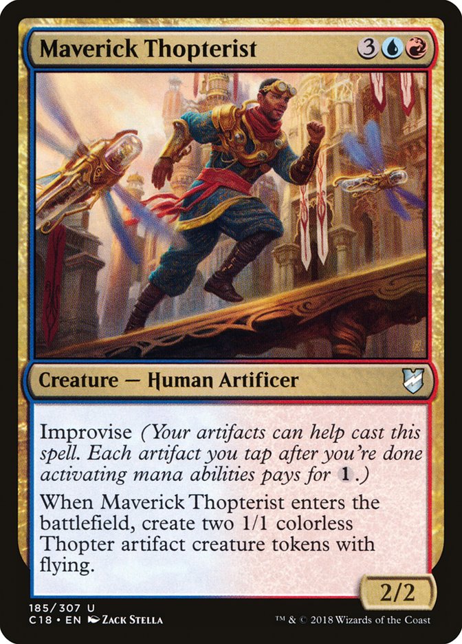 Maverick Thopterist [Commander 2018] | Card Merchant Takapuna