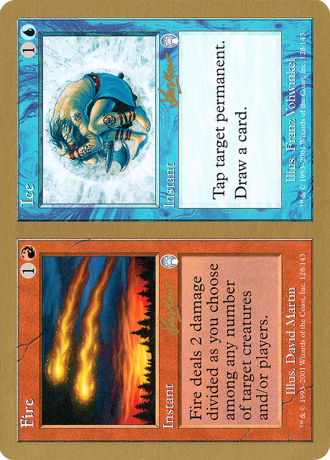 Fire // Ice (Sim Han How) [World Championship Decks 2002] | Card Merchant Takapuna