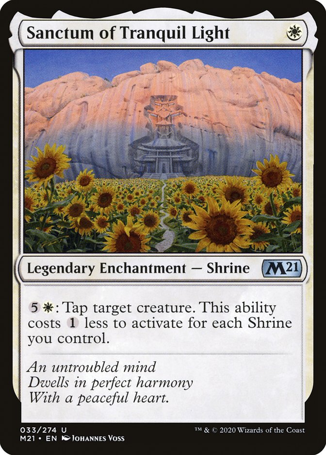 Sanctum of Tranquil Light [Core Set 2021] | Card Merchant Takapuna