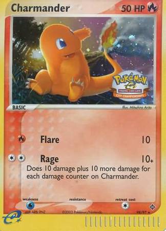 Charmander (98/97) (City Championship Promo) [EX: Dragon] | Card Merchant Takapuna