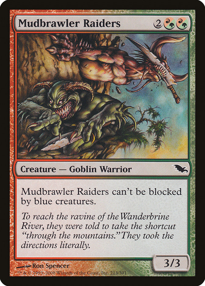 Mudbrawler Raiders [Shadowmoor] | Card Merchant Takapuna