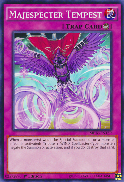 Majespecter Tempest [MP16-EN159] Common | Card Merchant Takapuna