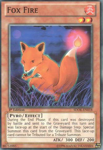 Fox Fire [SDOK-EN018] Common | Card Merchant Takapuna