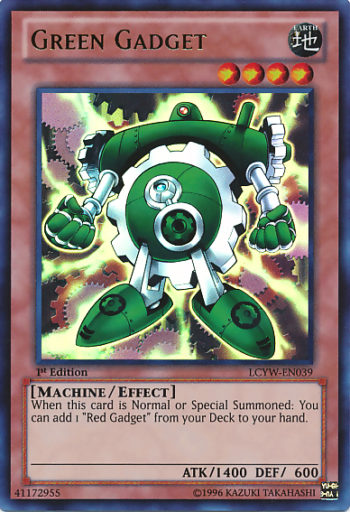 Green Gadget [LCYW-EN039] Ultra Rare | Card Merchant Takapuna