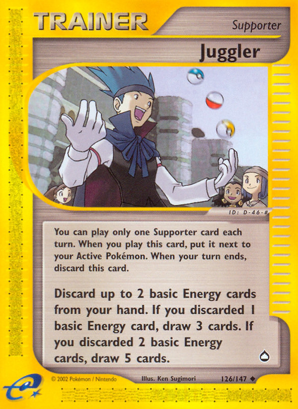 Juggler (126/147) [Aquapolis] | Card Merchant Takapuna