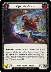 Open the Center (Red) [U-WTR095] (Welcome to Rathe Unlimited)  Unlimited Normal | Card Merchant Takapuna