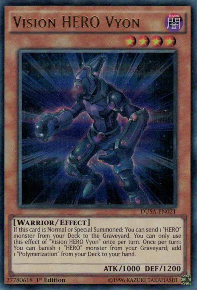 Vision Hero Vyon [DUSA-EN021] Ultra Rare | Card Merchant Takapuna