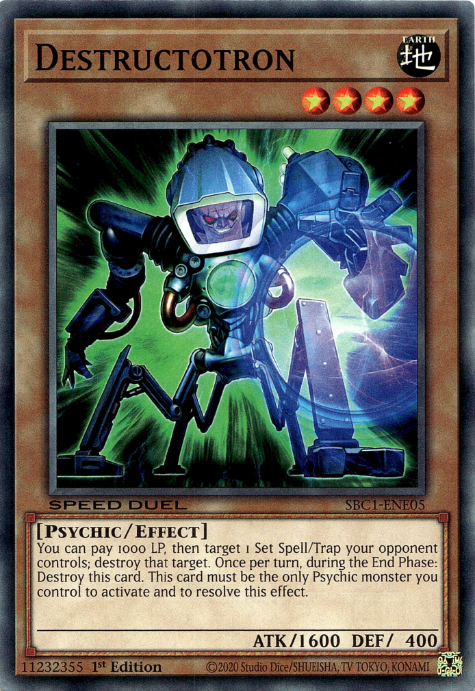 Destructotron [SBC1-ENE05] Common | Card Merchant Takapuna