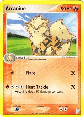 Arcanine (1/12) [EX: Trainer Kit 2 - Minun] | Card Merchant Takapuna