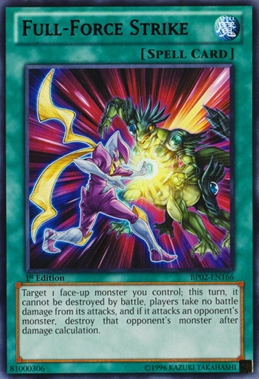 Full-Force Strike [BP02-EN166] Mosaic Rare | Card Merchant Takapuna