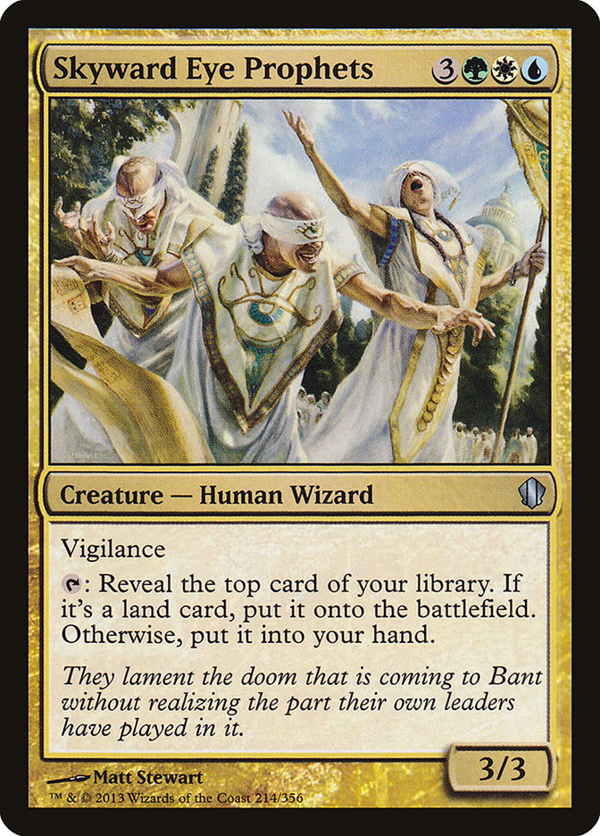 Skyward Eye Prophets [Commander 2013] | Card Merchant Takapuna