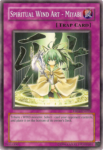 Spiritual Wind Art - Miyabi [DR04-EN053] Common | Card Merchant Takapuna