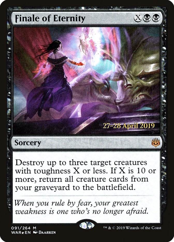 Finale of Eternity [War of the Spark Prerelease Promos] | Card Merchant Takapuna