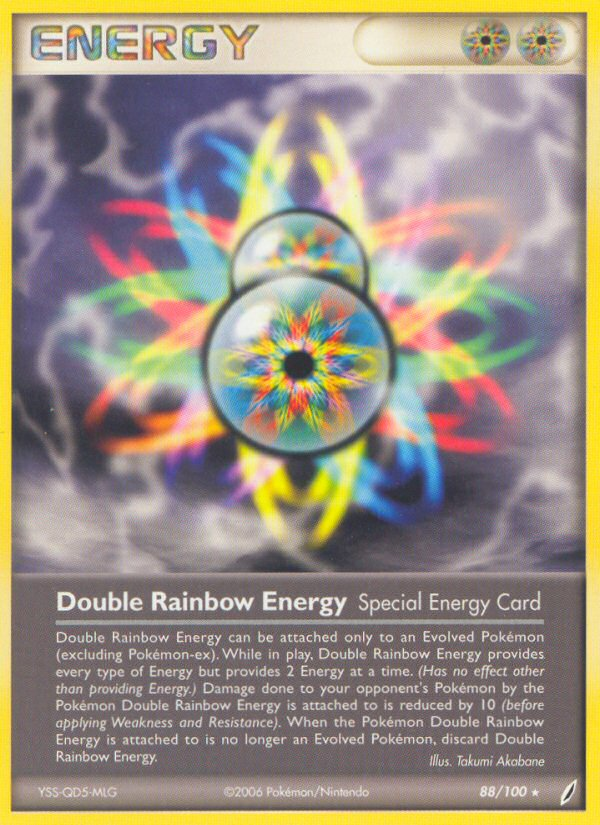 Double Rainbow Energy (88/100) [EX: Crystal Guardians] | Card Merchant Takapuna