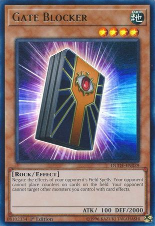 Gate Blocker [DUDE-EN029] Ultra Rare | Card Merchant Takapuna