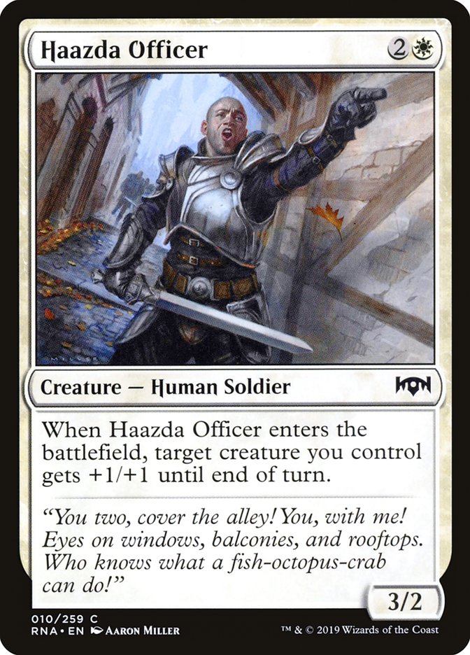 Haazda Officer [Ravnica Allegiance] | Card Merchant Takapuna