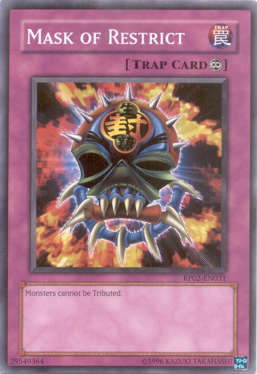 Mask of Restrict [RP02-EN031] Common | Card Merchant Takapuna