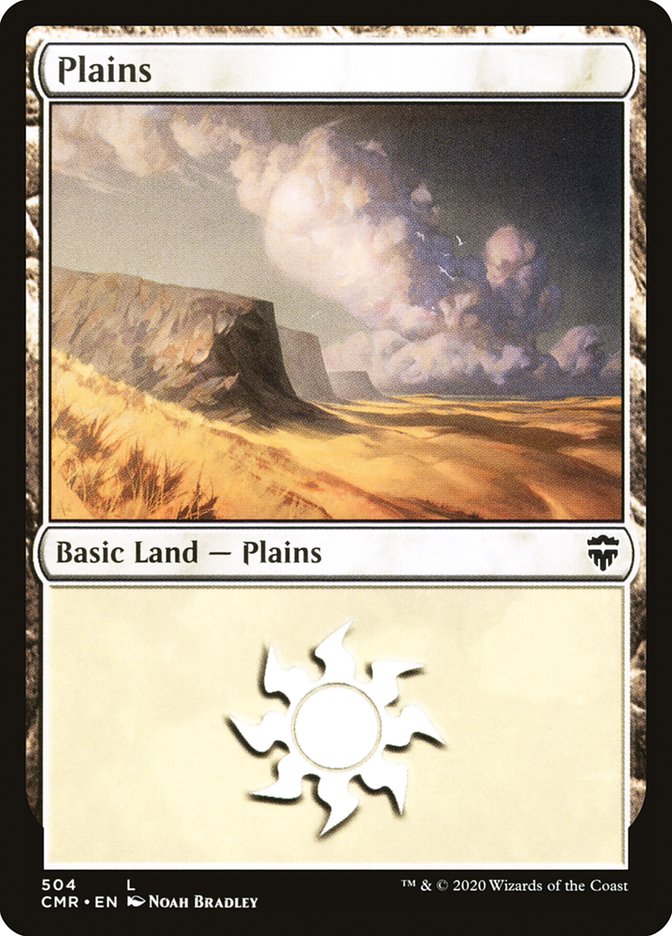 Plains (504) [Commander Legends] | Card Merchant Takapuna